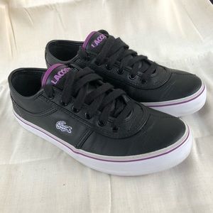 Lacoste Women’s Black Purple Shoes